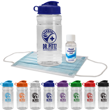 Sport Bottle with Mask and Hand Sanitizer